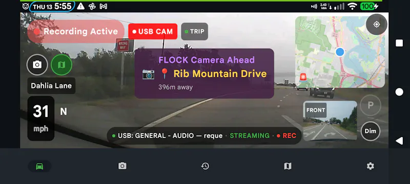 DriveSight dash cam app screenshot 9