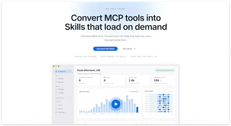 MCP2Skill screenshot 2