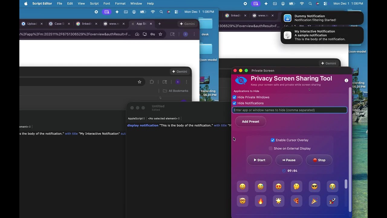 Privacy Screen Sharing Tool gallery image