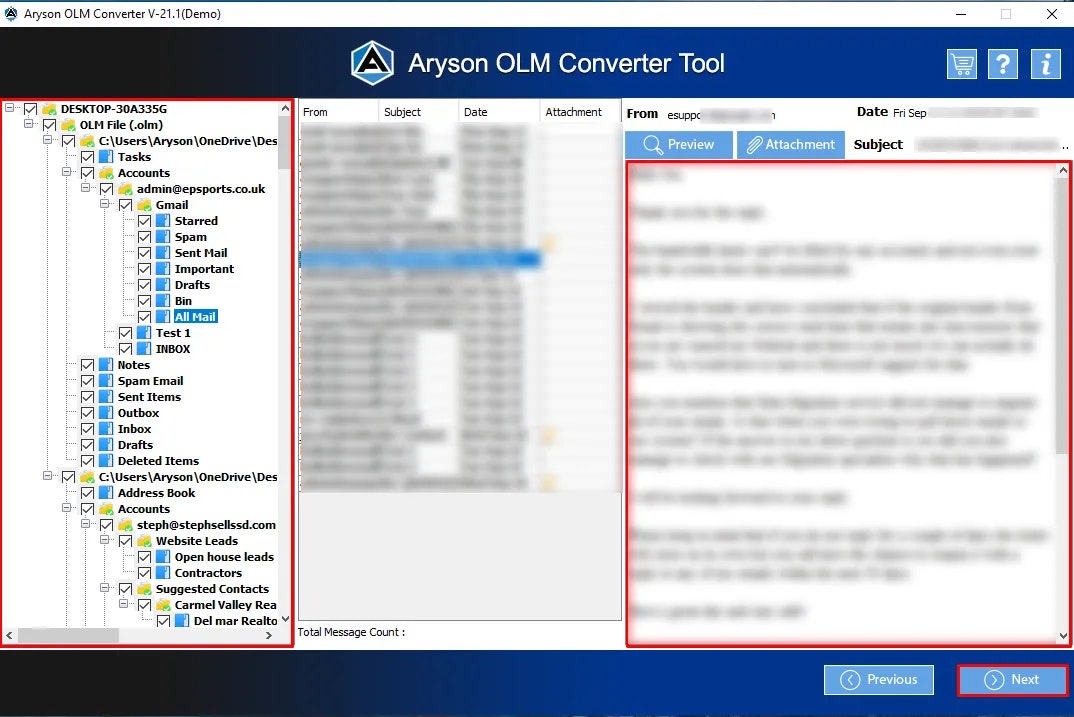 Convertitore Aryson OLM media 3