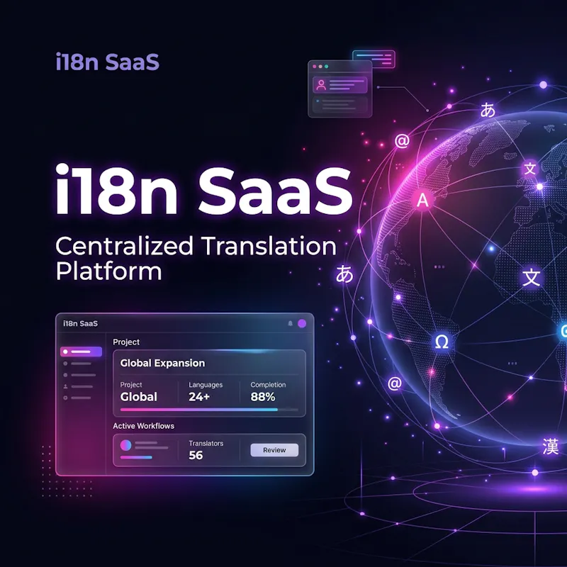 i18n SaaS screenshot 1