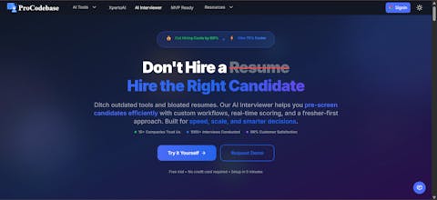 AI Interviewer by ProCodebase gallery image