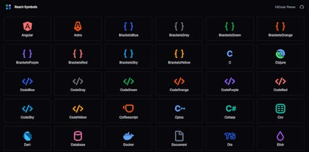 React-Symbols gallery image