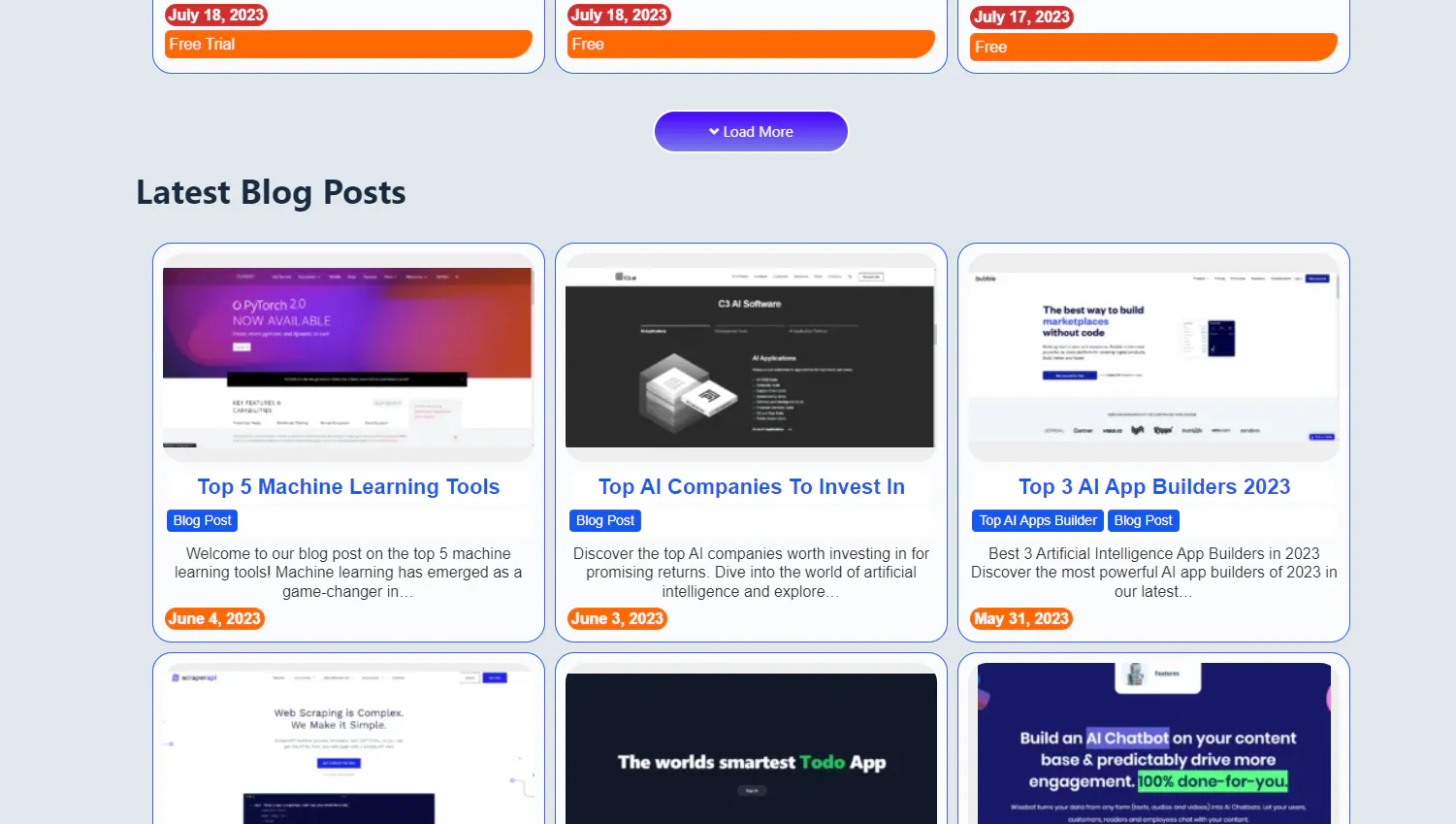 Top AI Tools Hub gallery image