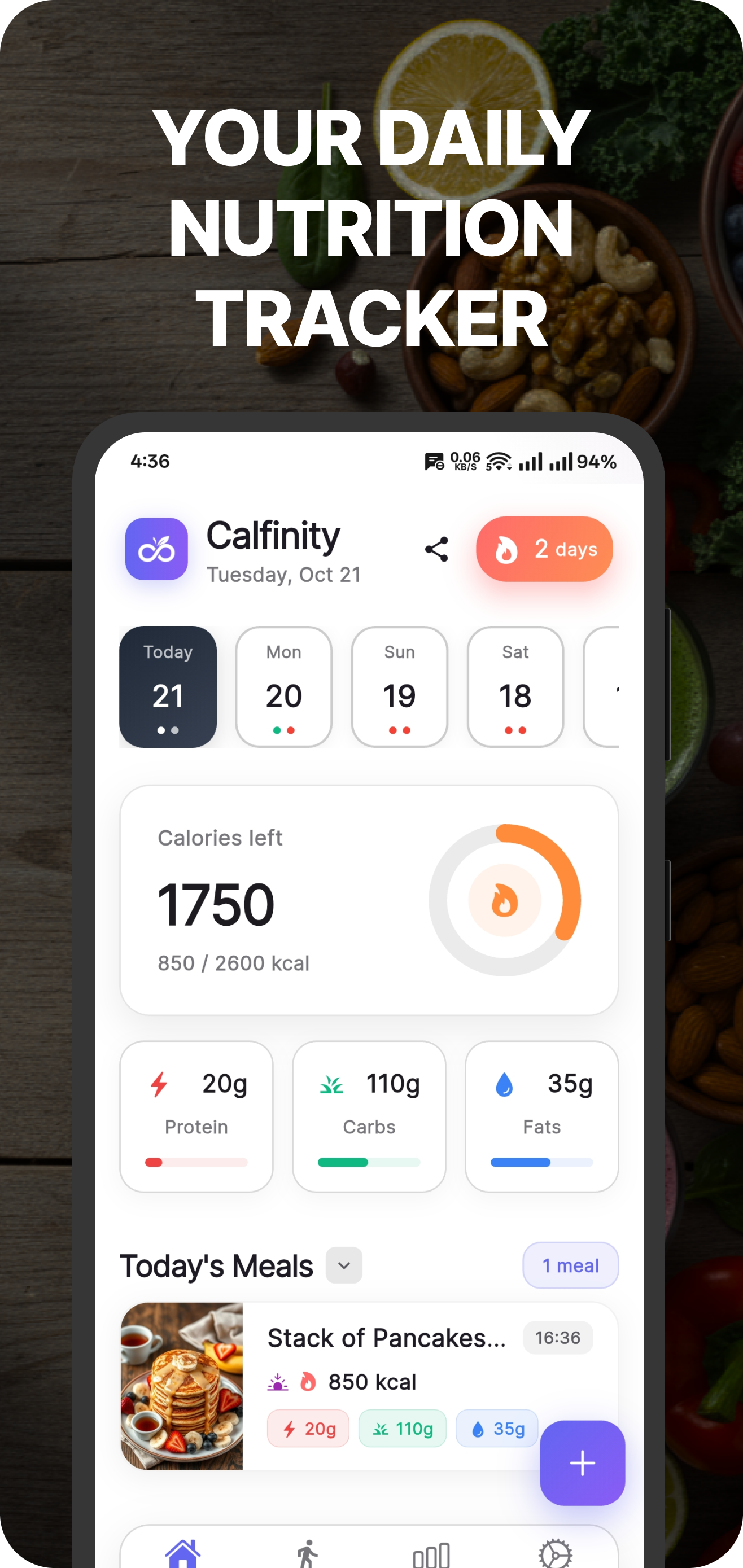 Calfinity: AI Fitness Ecosystem gallery image