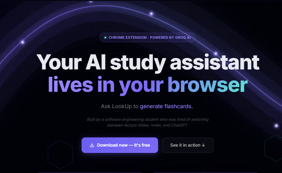 LookUp — Study Sensei logo