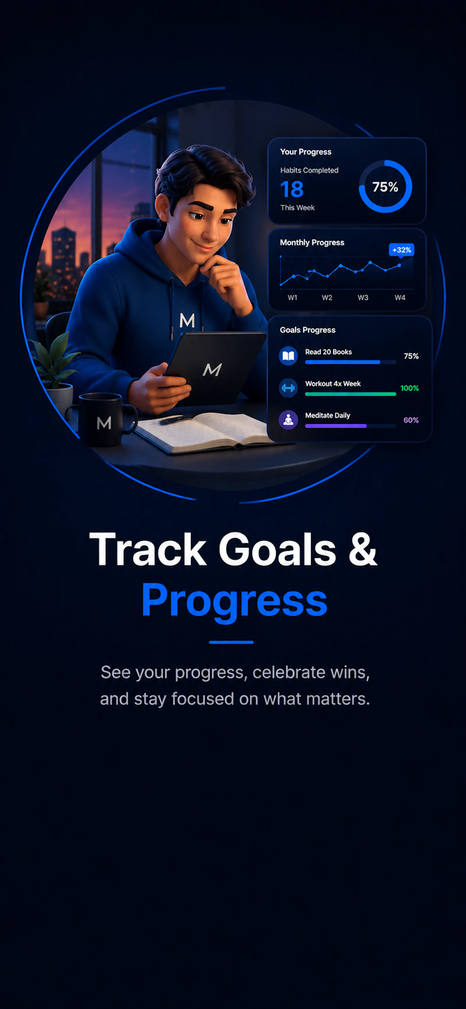 Momentumly: Habit Tracker screenshot 5