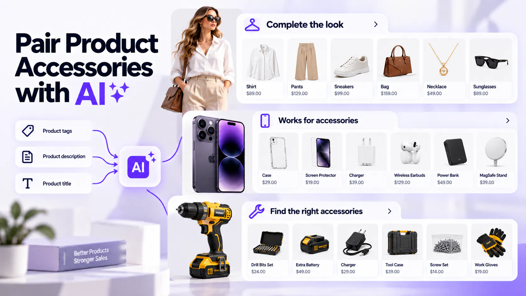 Reup: AI Product Accessories - Shopify gallery image