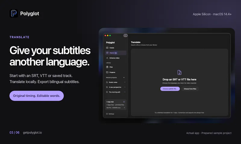 Polyglot screenshot 3