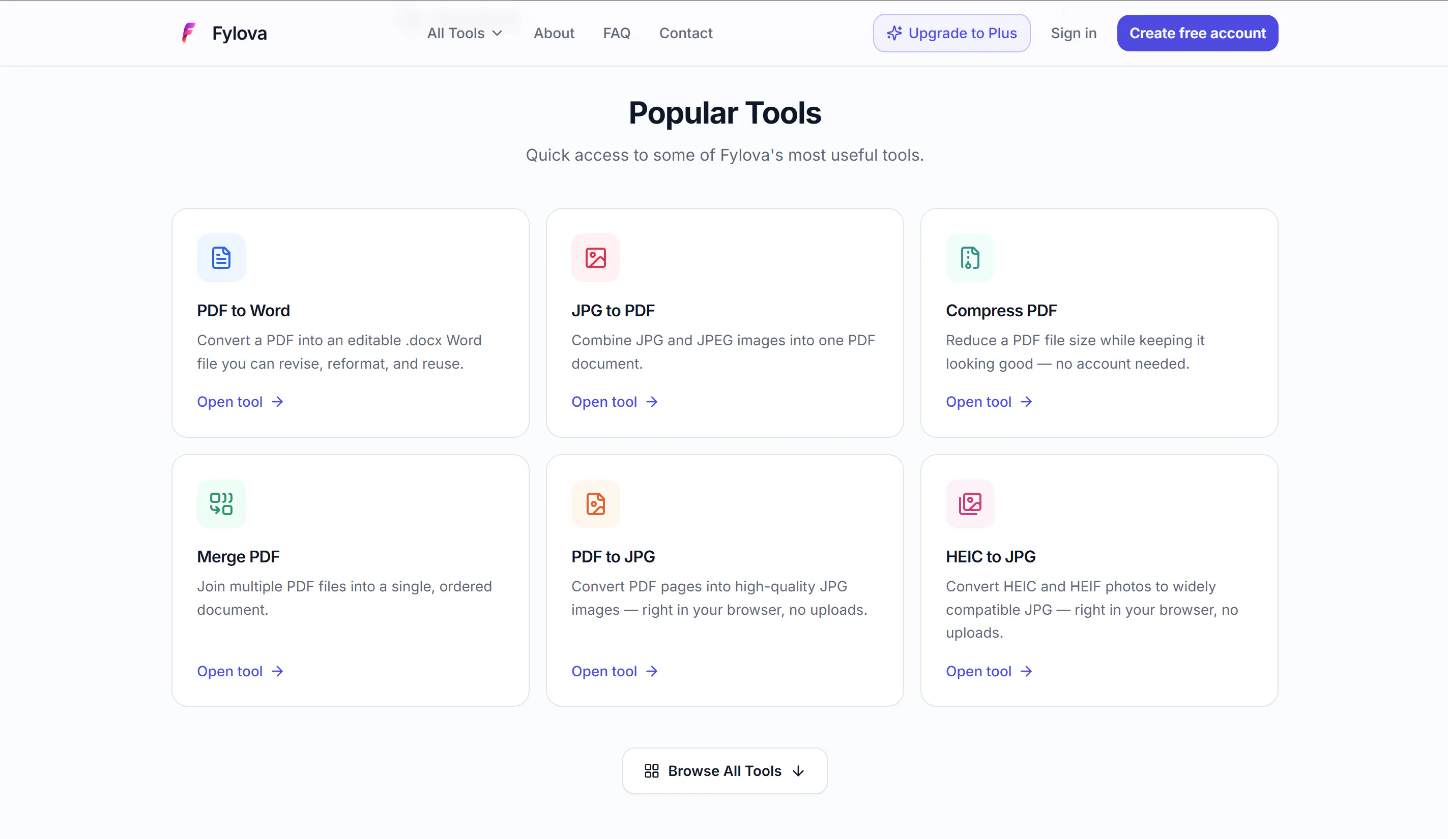 Fylova - All-In-One PDF and File toolkit gallery image