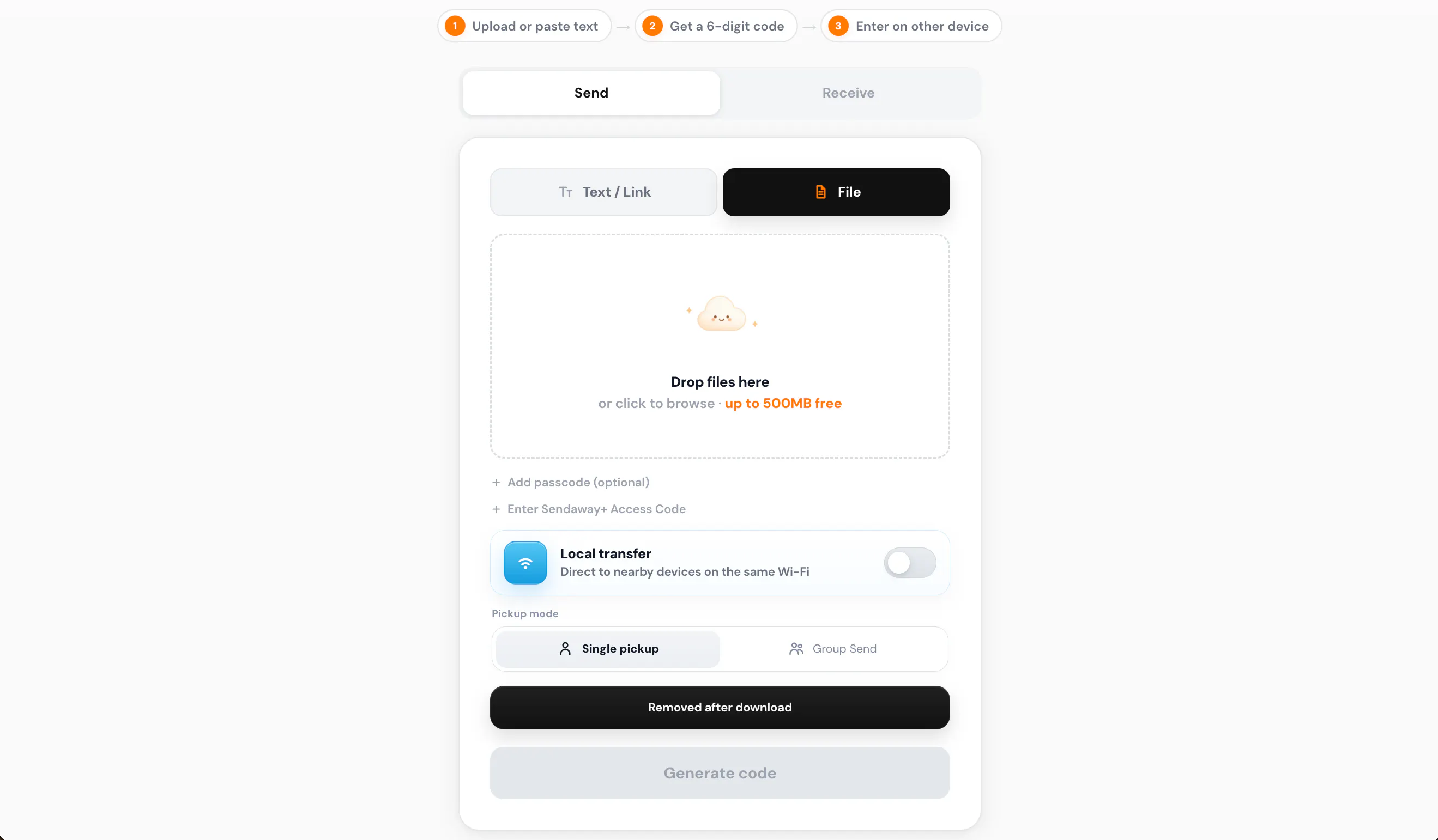 Sendaway gallery image