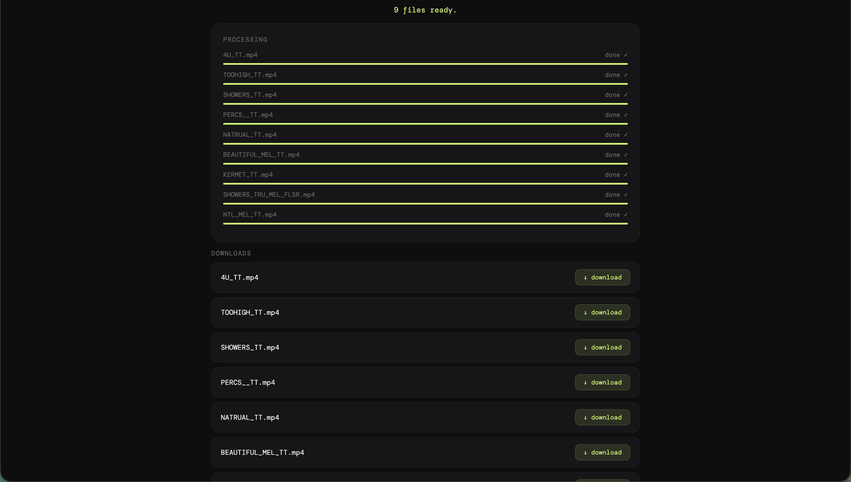 Bulk Audio + Clip Combiner gallery image
