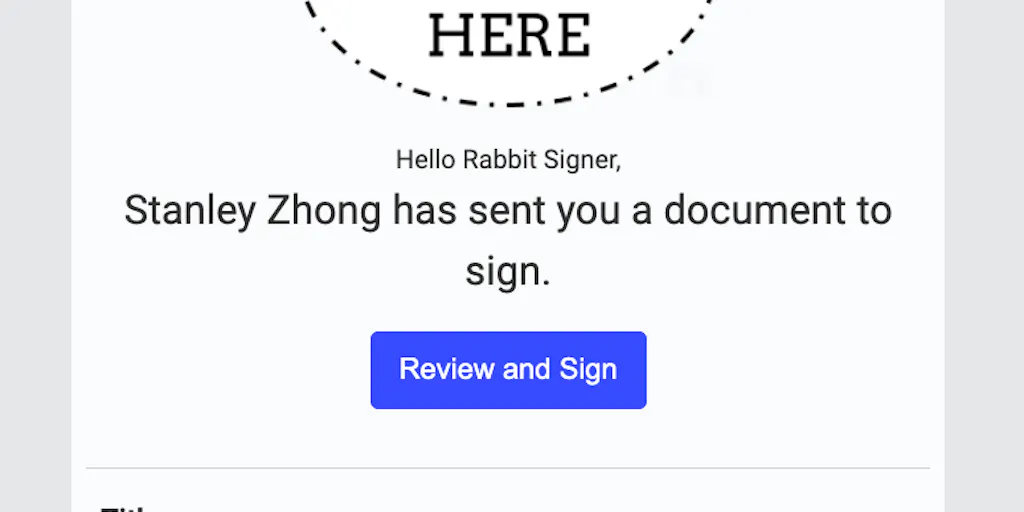 RabbitSign: Unlimited Free E-Signing | Product Hunt