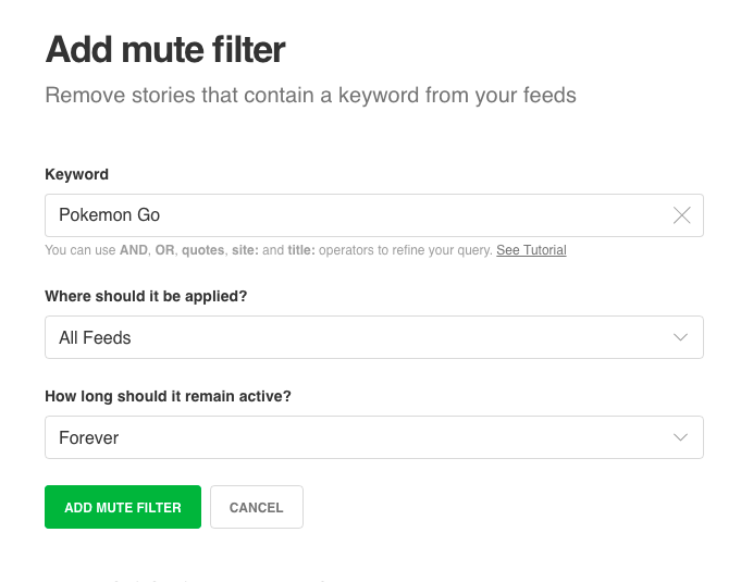 Feedly Pro gallery image