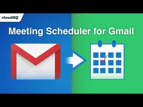 Meeting Scheduler for Gmail by cloudHQ gallery image