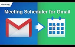 Meeting Scheduler for Gmail by cloudHQ media 1