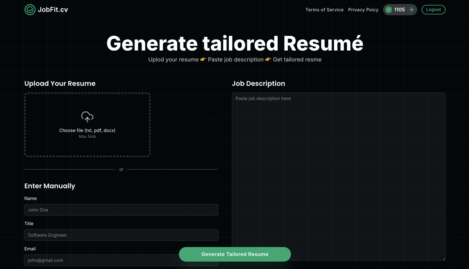 Jobfit CV - Adatti il tuo curriculum per ogni lavoro media 5