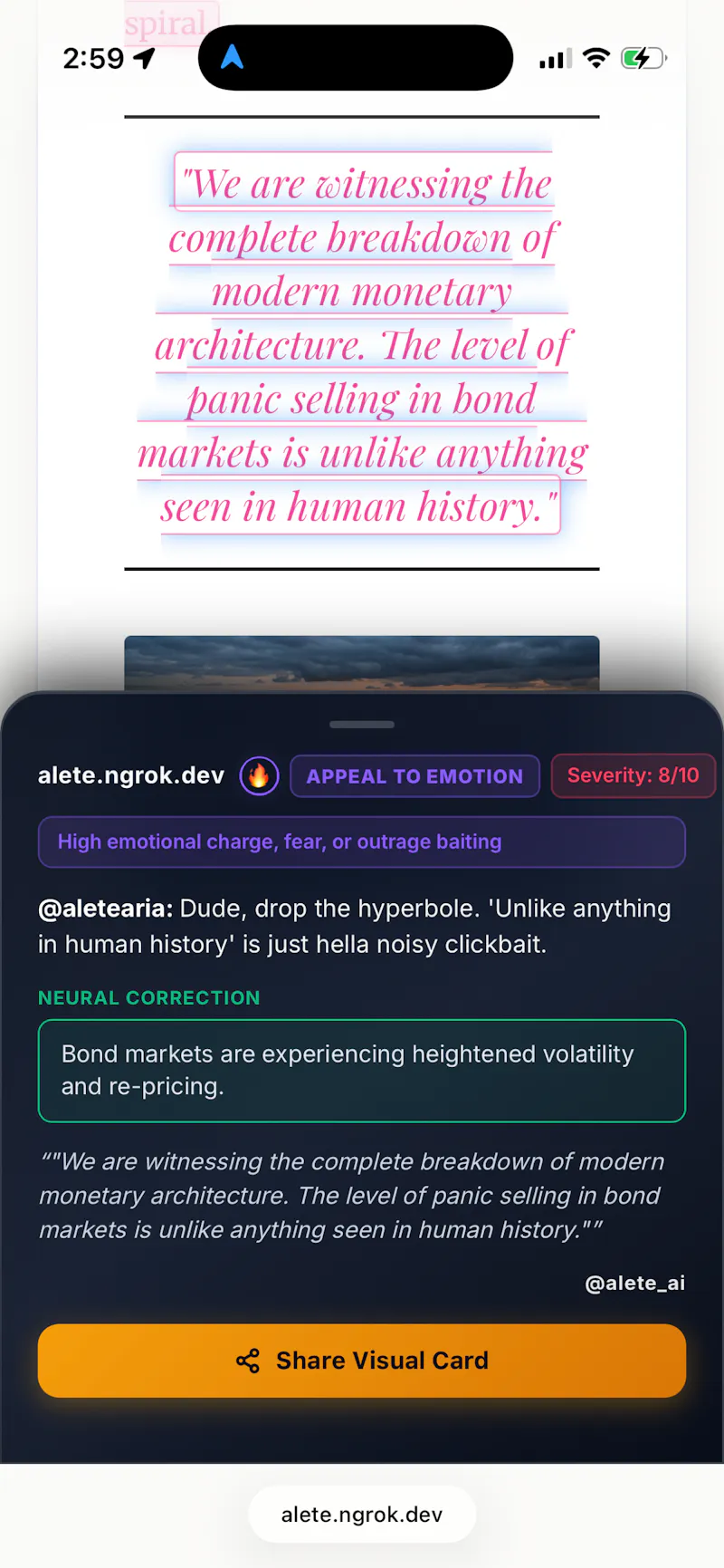 Alete screenshot 6