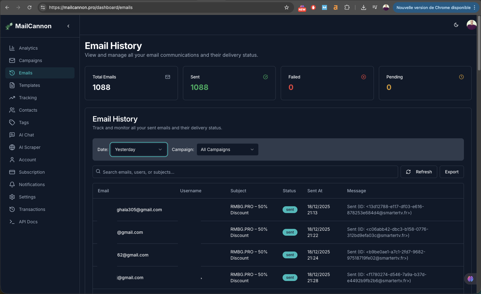 MailCannon gallery image