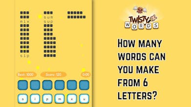 Twisty Words - word scramble game gallery image