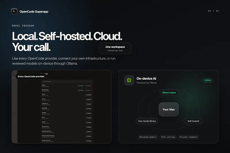 OpenCode Superapp screenshot 3