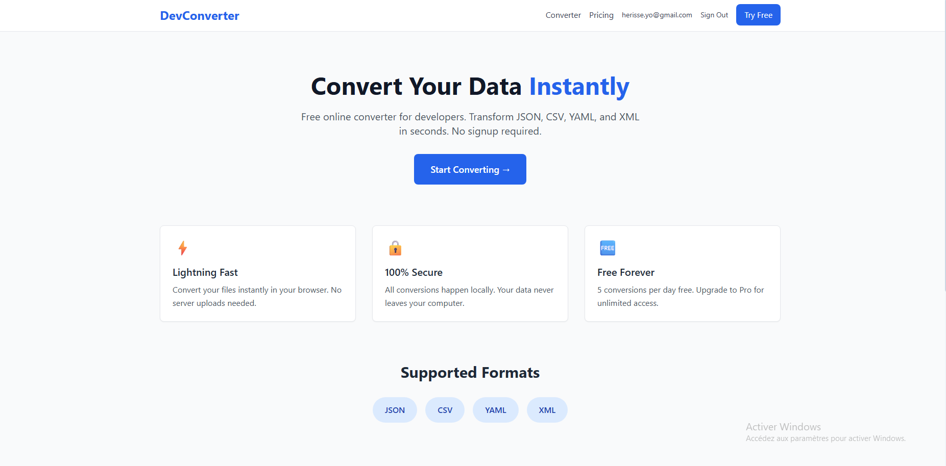 DevConverter gallery image