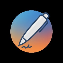 Text to Handwriting ... logo