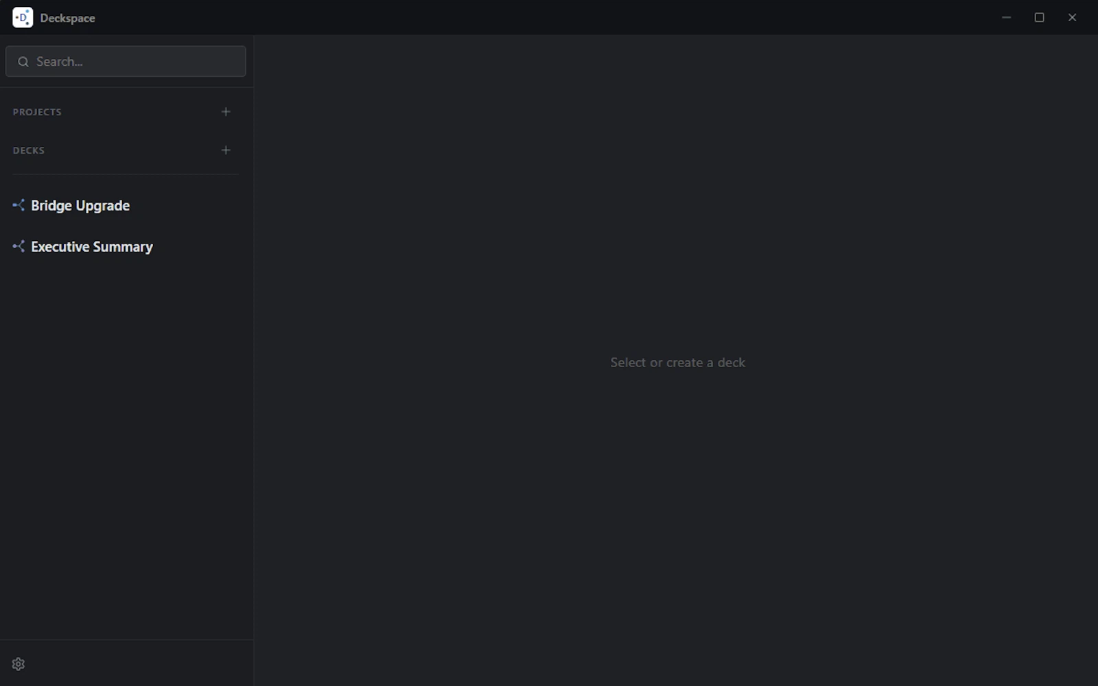 Deckspace screenshot 3