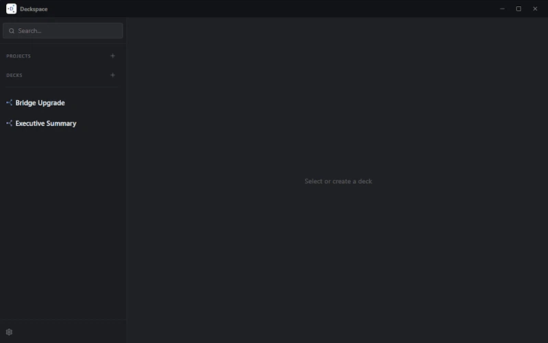 Deckspace screenshot 3