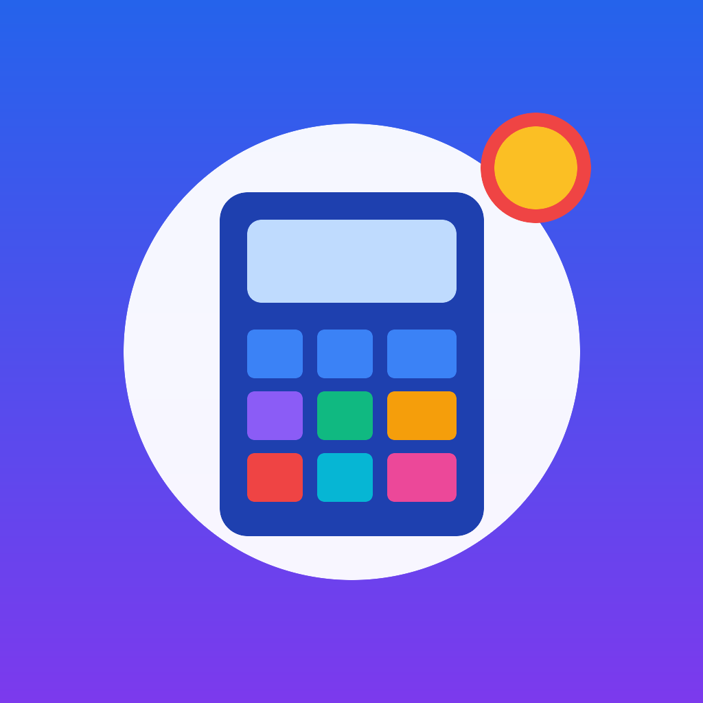 50+ máy tính tài chính - Product Hunt launch logo and brand identity