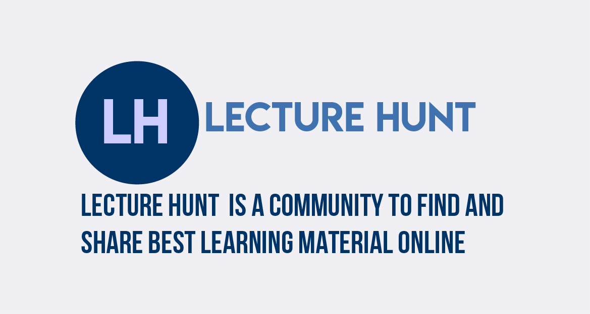Lecture Hunt Image