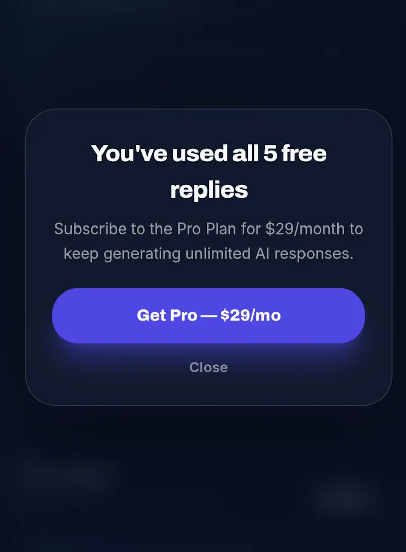 ReviewReply AI screenshot 2