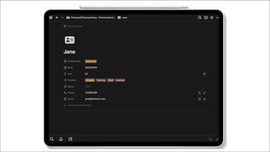 Personal connections gallery image