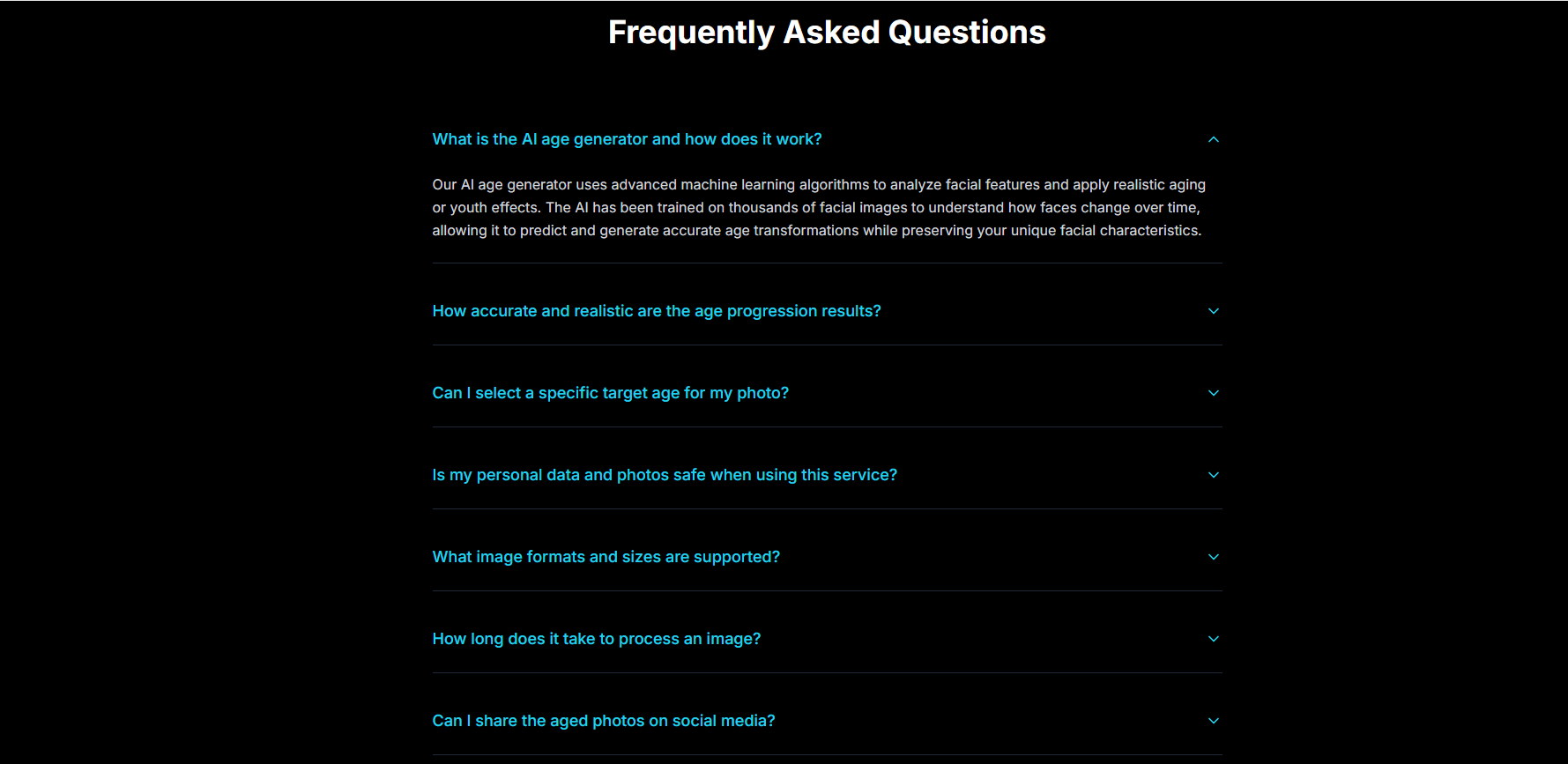 AI Age Generator gallery image