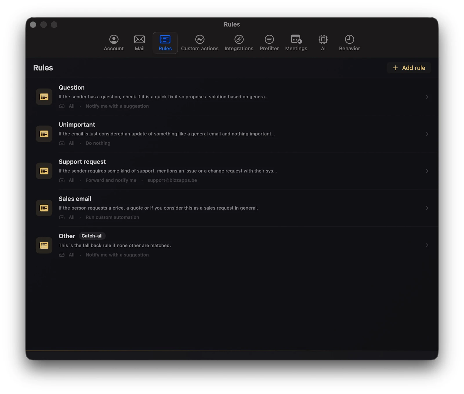NeoMail screenshot 2