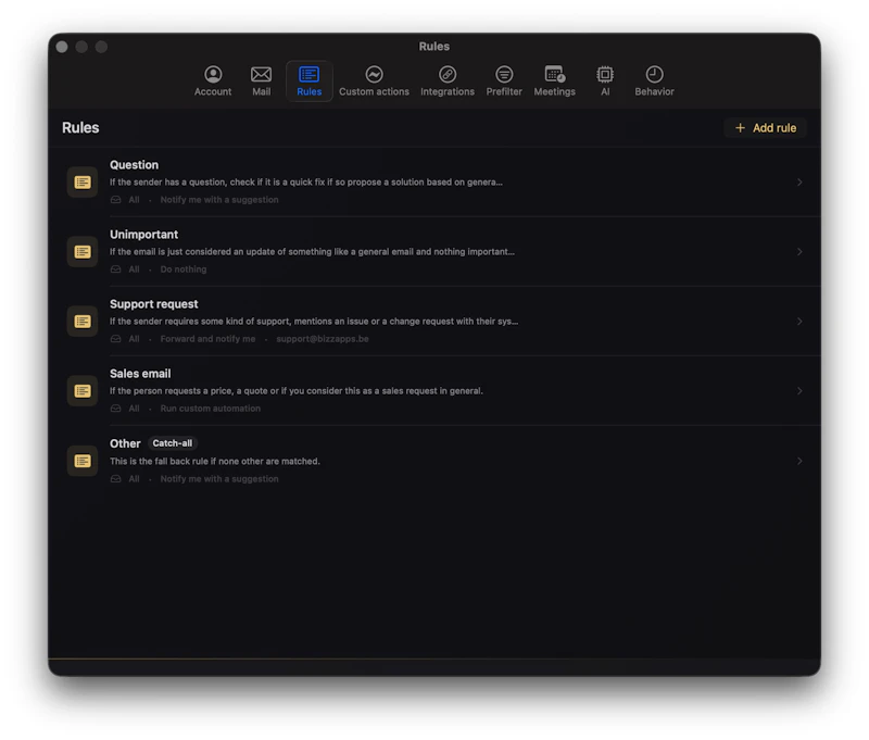 NeoMail screenshot 2
