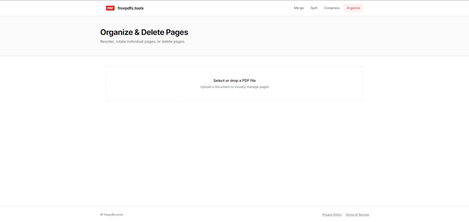 Free PDF Tools screenshot 4