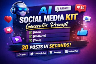 Social Media Post Generator gallery image