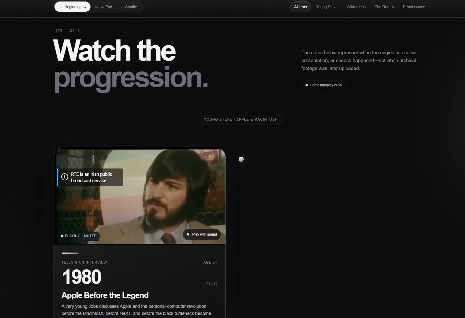 Steve Jobs in Motion screenshot 1