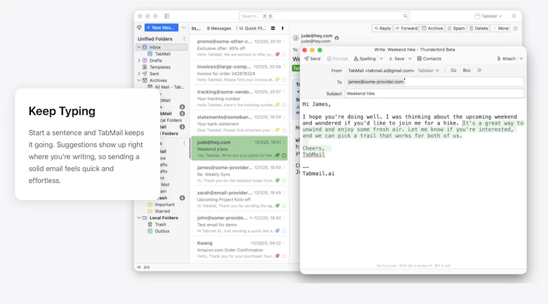 TabMail screenshot 4