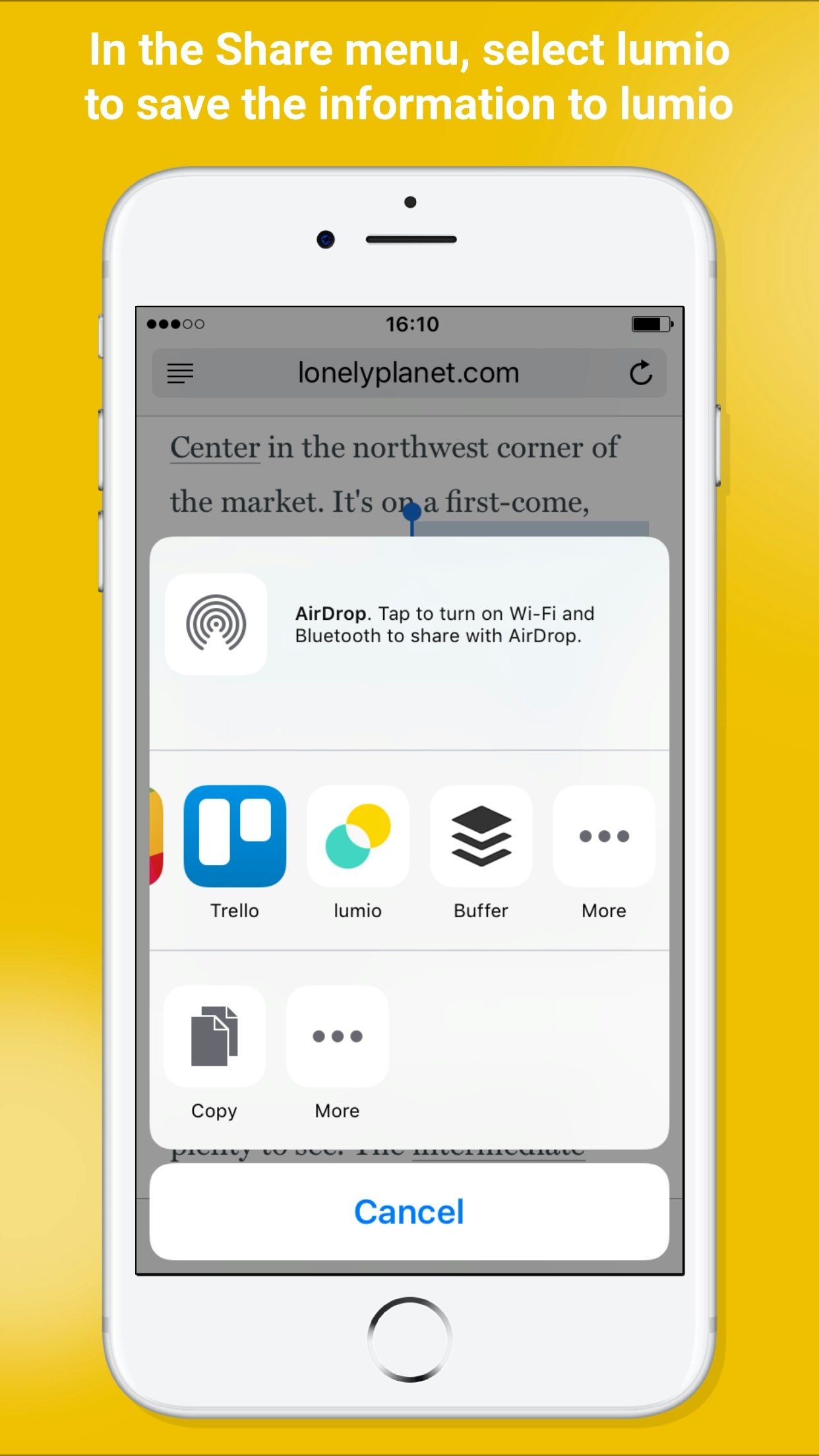 lumio for iOS Image