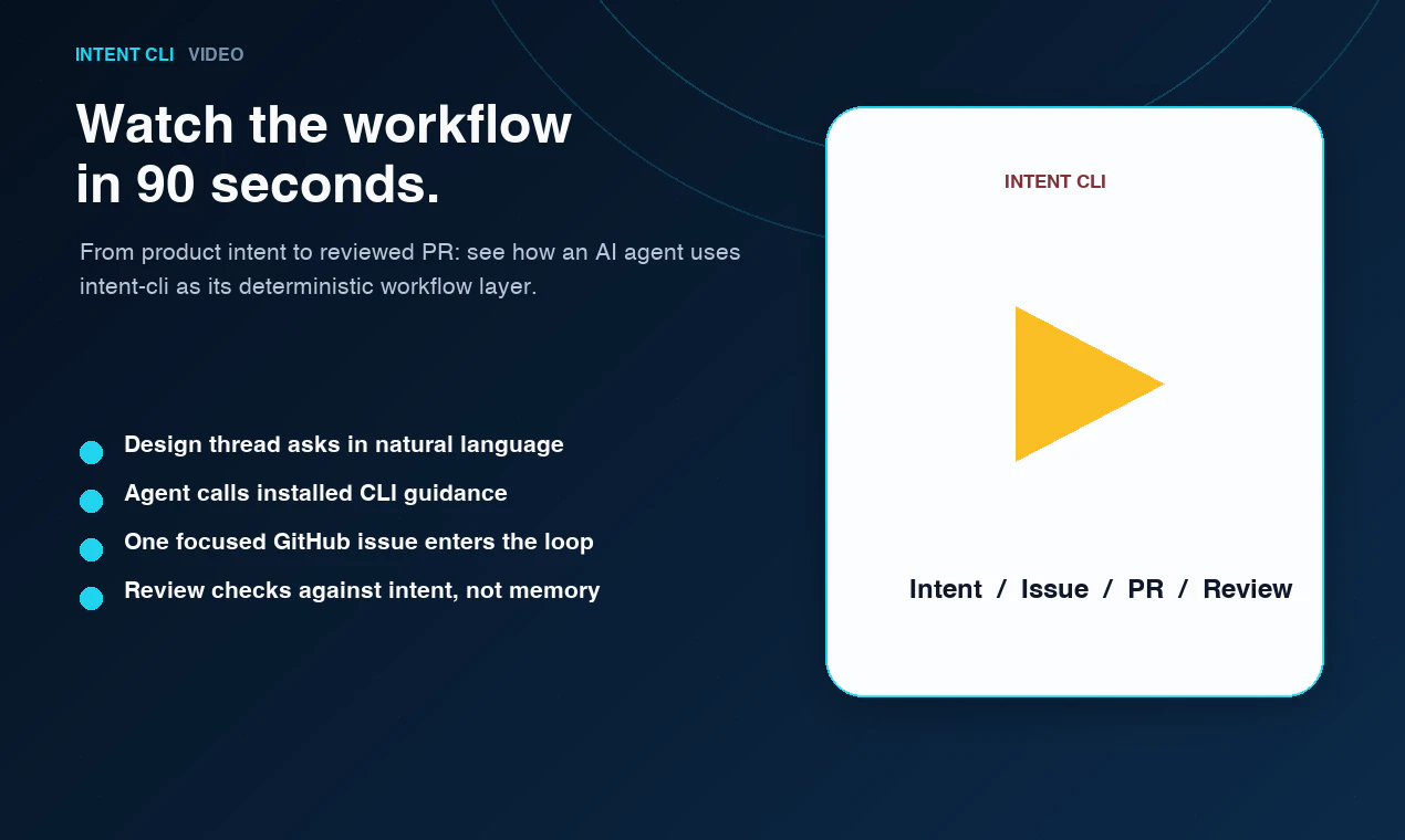 Intent CLI screenshot 6