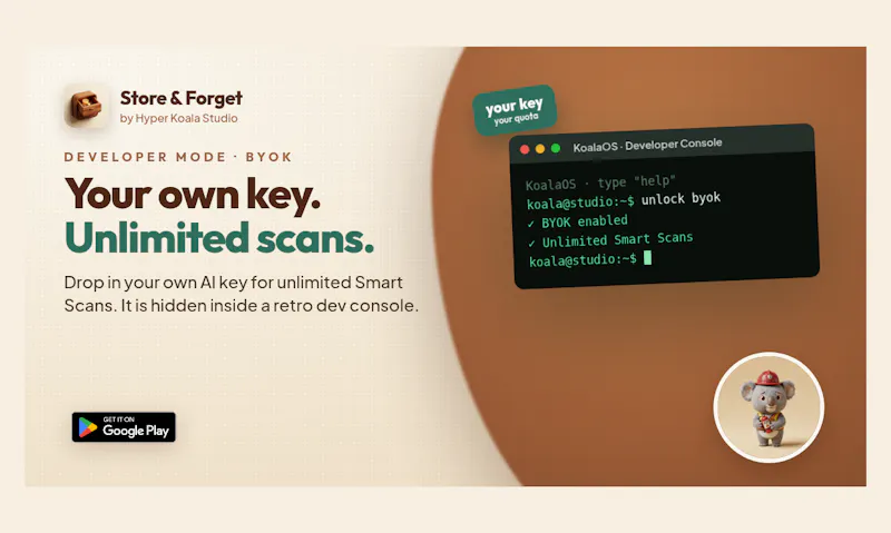 Store & Forget screenshot 2