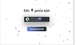 Eth Price Discord Bot image