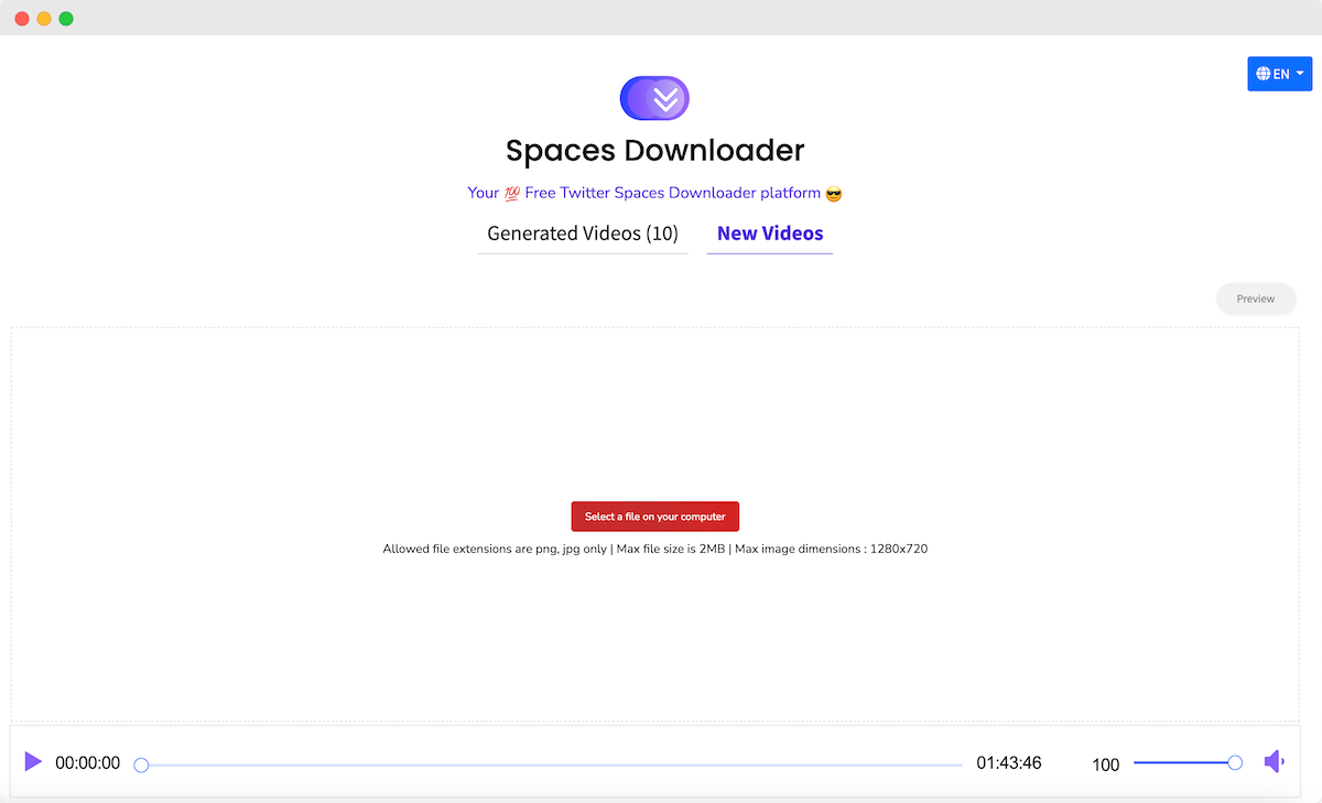 Twitter Spaces Downloader v2 media 4
