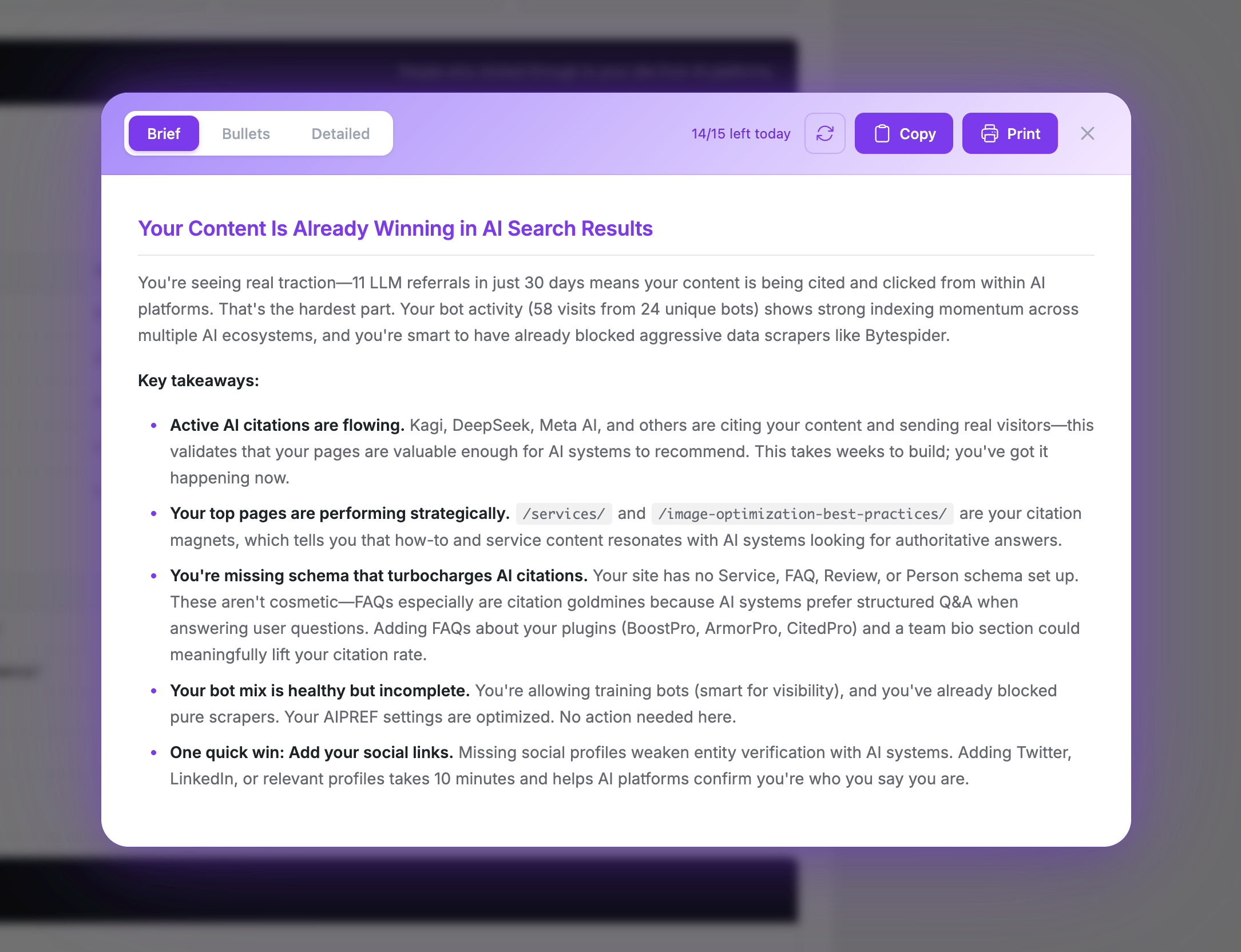 CitedPro for WordPress gallery image