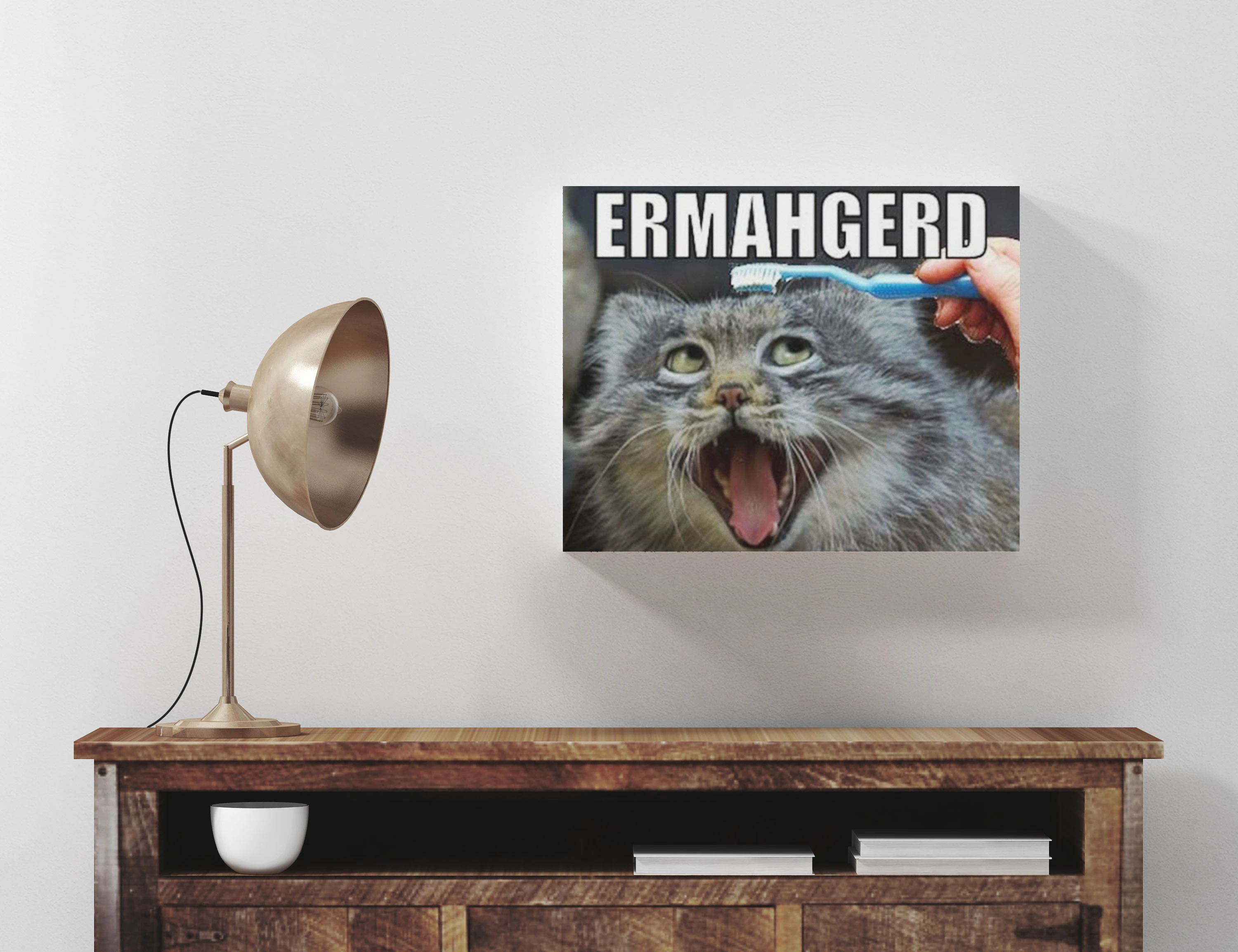 Memes on Canvas Image