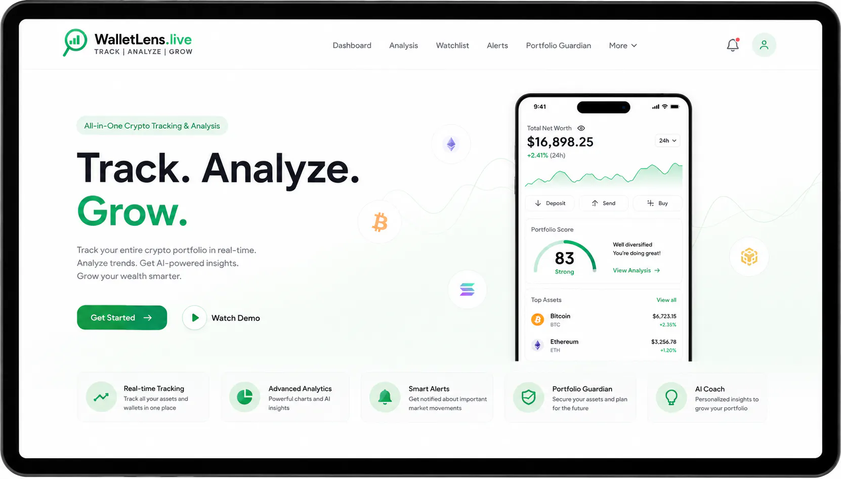 WalletLens - Net Worth Tracker gallery image