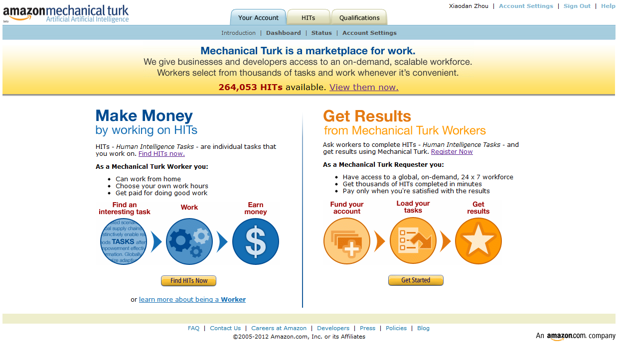 Mechanical Turk gallery image