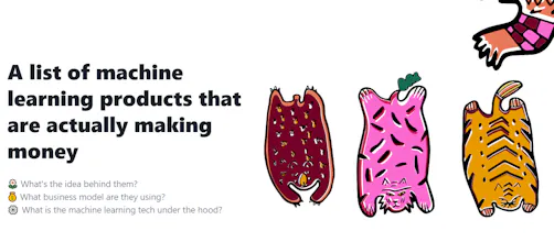 Machine learning product list gallery image